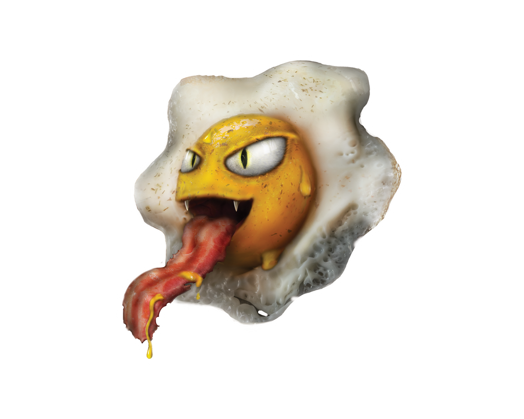 Egg ghost Sticker
