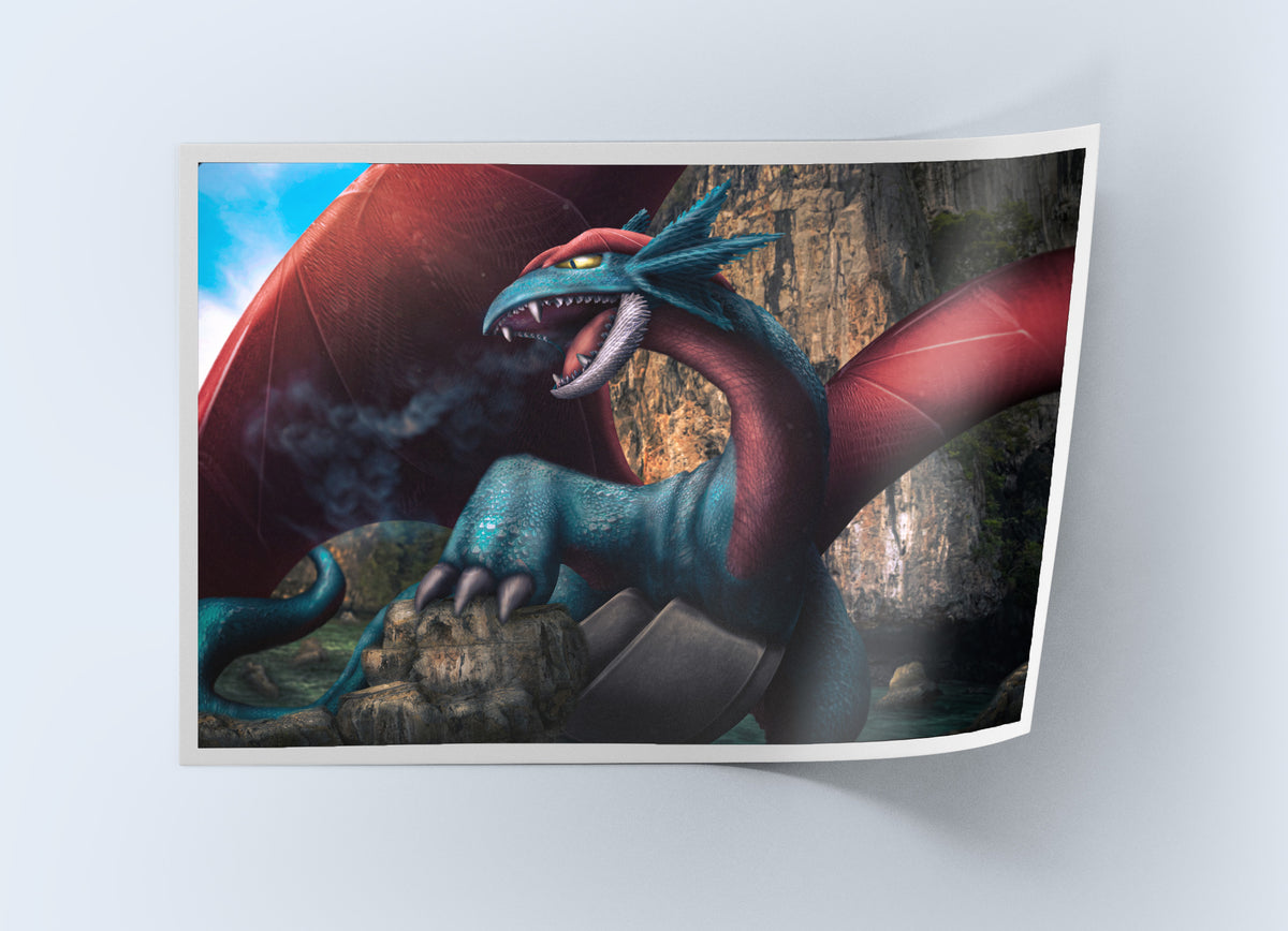 Salamander - Museum-Quality Matte Paper Poster
