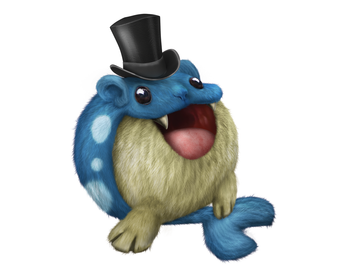 Top Hat Seal Sticker