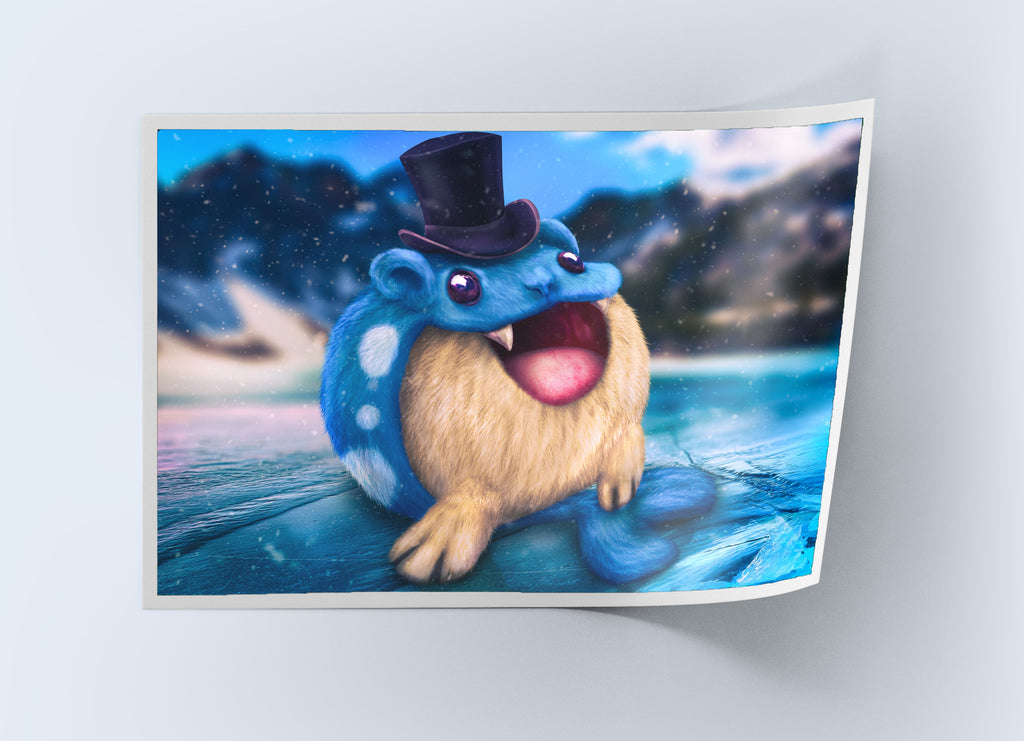 Gentlemen Seal - Museum-Quality Matte Paper Poster